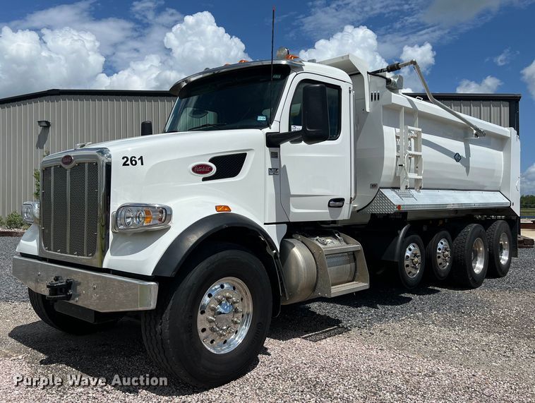 image for item DO2444 2023 Peterbilt  567 dump truck