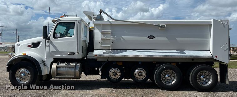 image for item DO2444 2023 Peterbilt  567 dump truck