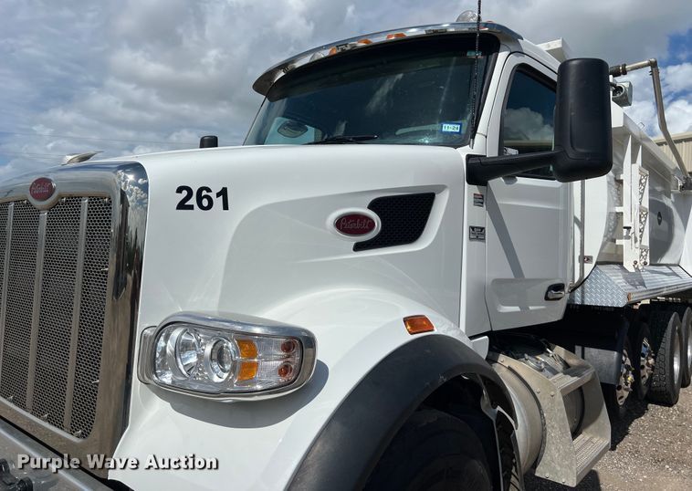 image for item DO2444 2023 Peterbilt  567 dump truck