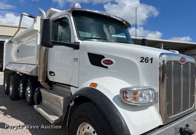 image for item DO2444 2023 Peterbilt  567 dump truck