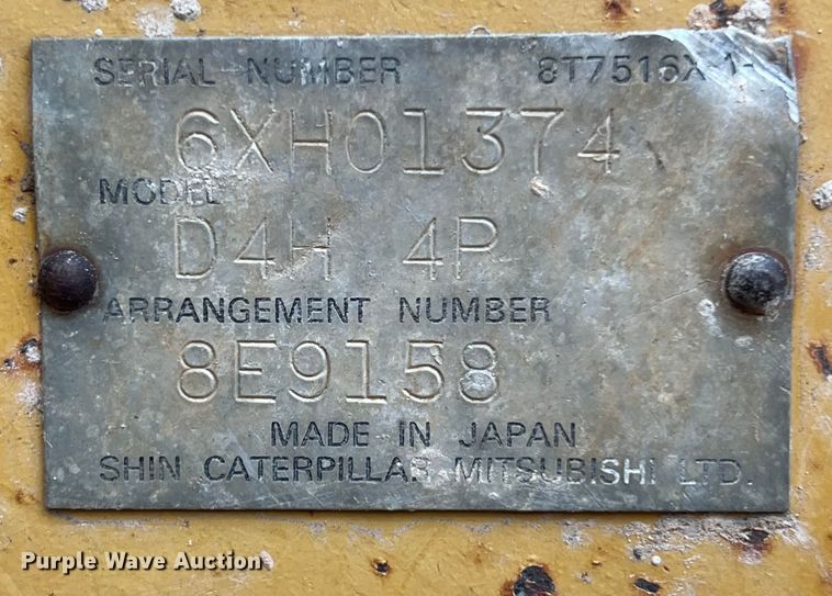 image for item DO2469 1996 Caterpillar D4H XL dozer