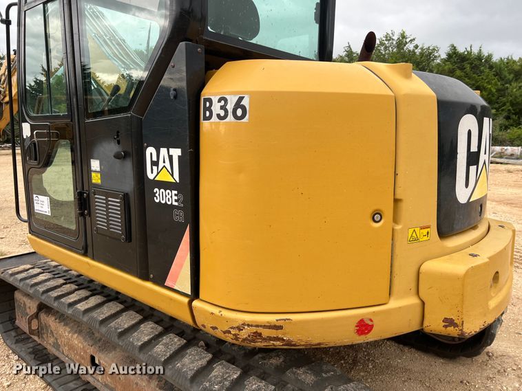 image for item DO2471 2014 Caterpillar 308E2 CR mini excavator