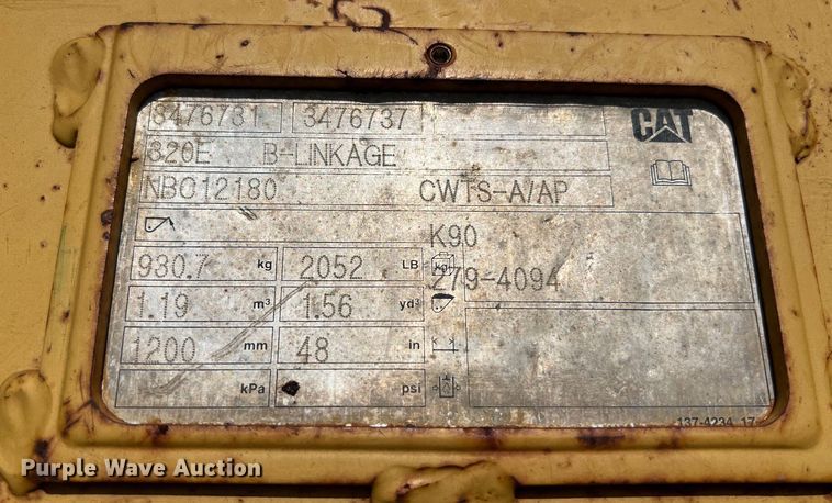 image for item DO2482 2014 Caterpillar 320E LRR excavator