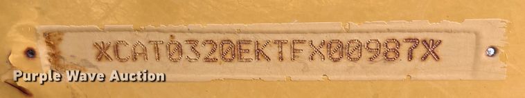 image for item DO2482 2014 Caterpillar 320E LRR excavator