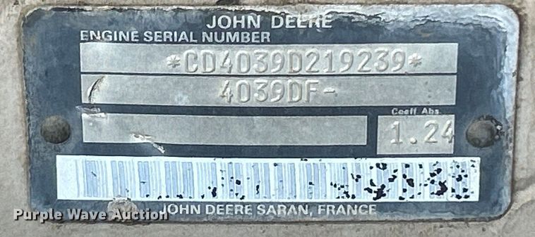 image for item DO6580 Sullivan Industries D185Q5 air compressor