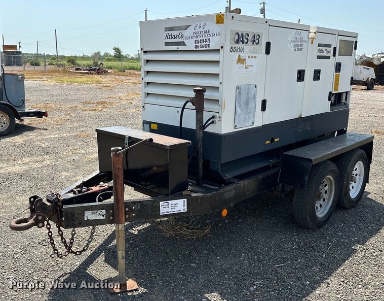 image for item DO6994 1999 Atlas Copco  QAS48 generator
