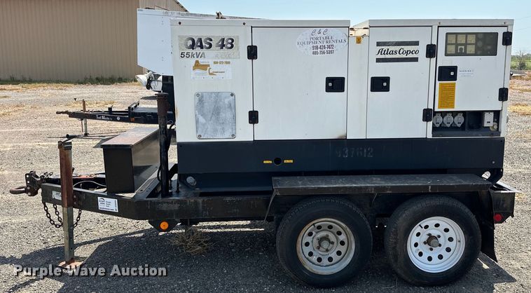 image for item DO6994 1999 Atlas Copco  QAS48 generator