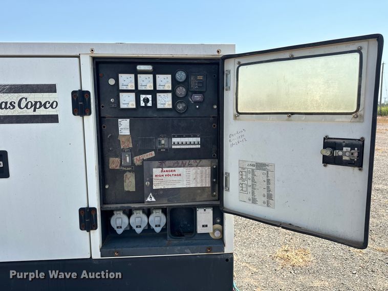 image for item DO6994 1999 Atlas Copco  QAS48 generator