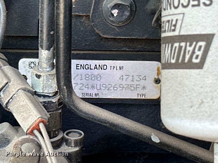 image for item DO6994 1999 Atlas Copco  QAS48 generator