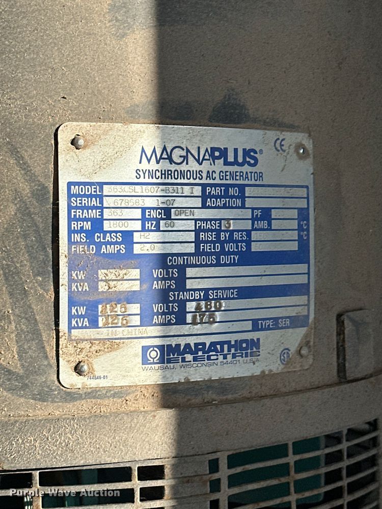 image for item DO6996 Stateline  SJ125  generator