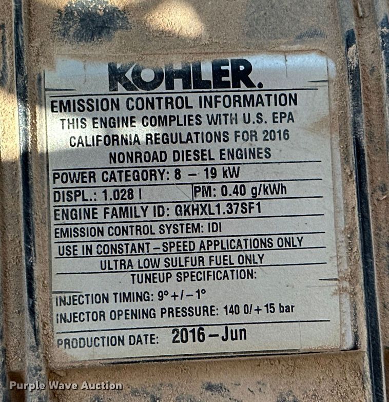 image for item DO7000 2016 Terex  RL4 light plant