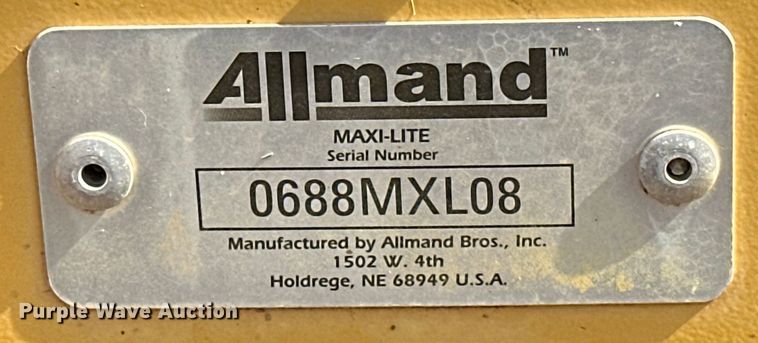 image for item DO7009 Allmand  Maxi-Lite ML20 light plant