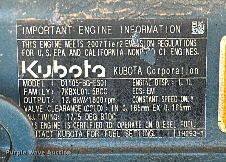 image for item DO7015 2008 Terex RL4000 light plant