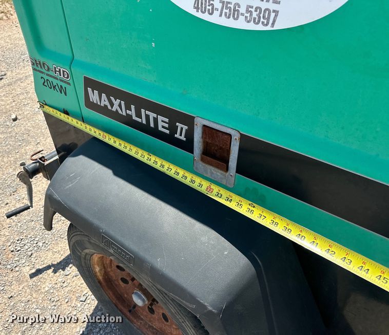 image for item DO7068 Allmand  Maxi-Lite II light plant