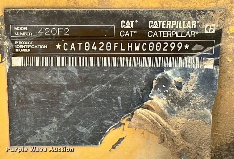 image for item DO7095 2015 Caterpillar  420F2 backhoe