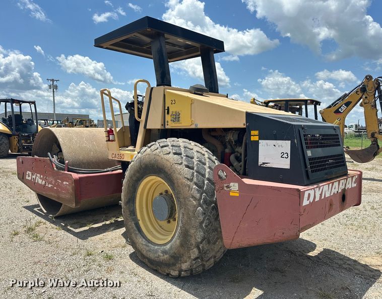 image for item DO7098 2008 Dynapac  CA250D single drum vibratory roller