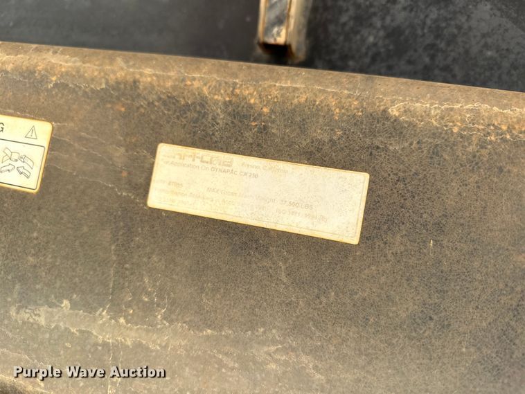 image for item DO7098 2008 Dynapac  CA250D single drum vibratory roller