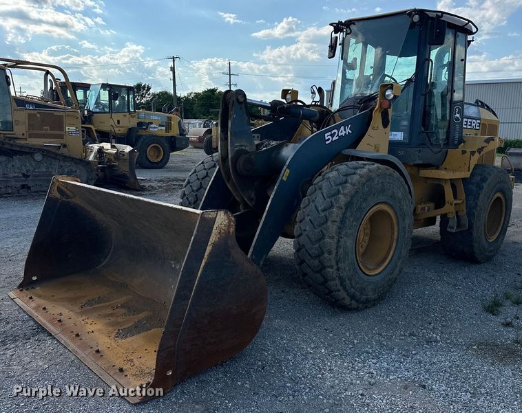 image for item DO7106 2009 John Deere  524K wheel loader