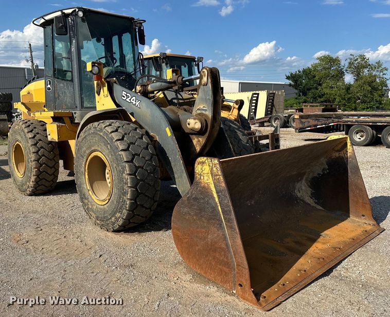 image for item DO7106 2009 John Deere  524K wheel loader