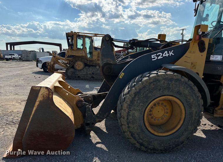 image for item DO7106 2009 John Deere  524K wheel loader