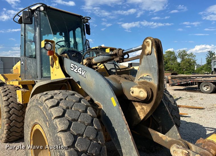 image for item DO7106 2009 John Deere  524K wheel loader