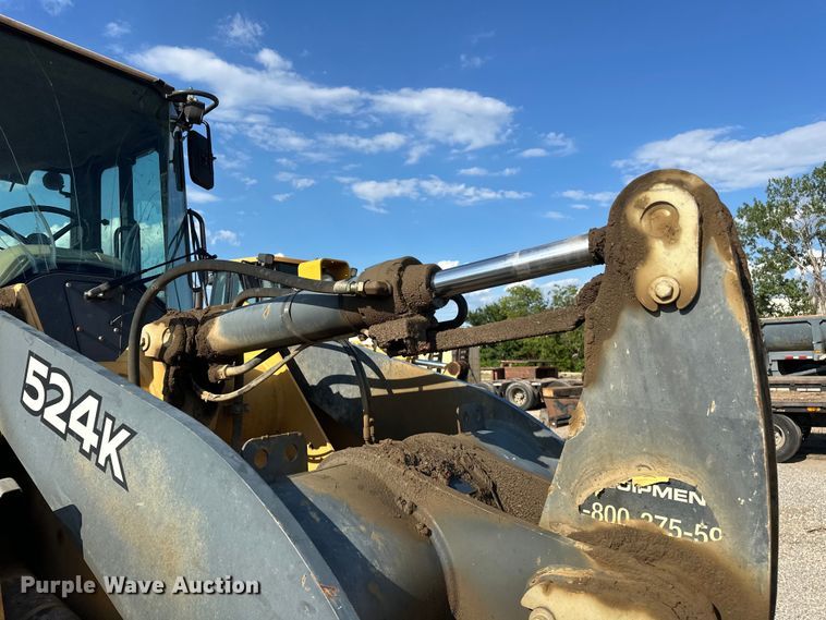 image for item DO7106 2009 John Deere  524K wheel loader