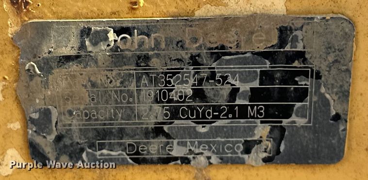 image for item DO7106 2009 John Deere  524K wheel loader