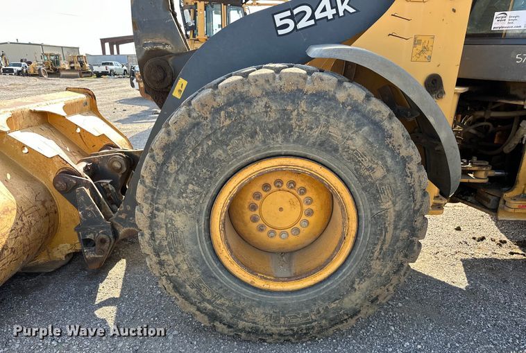 image for item DO7106 2009 John Deere  524K wheel loader