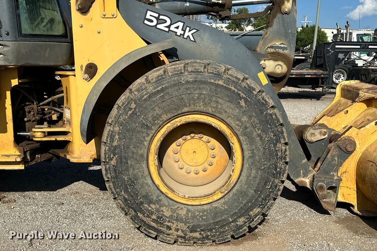 image for item DO7106 2009 John Deere  524K wheel loader