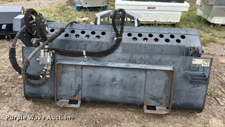 image for item DO7126 Caterpillar  LR18B skid steer landscape rake