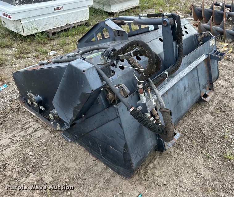 image for item DO7126 Caterpillar  LR18B skid steer landscape rake