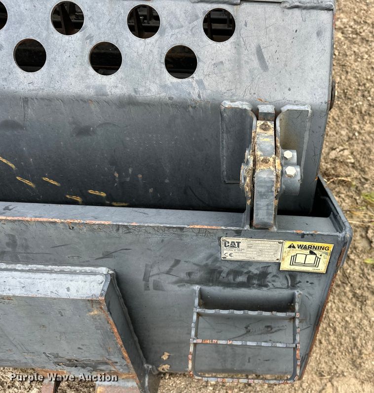 image for item DO7126 Caterpillar  LR18B skid steer landscape rake