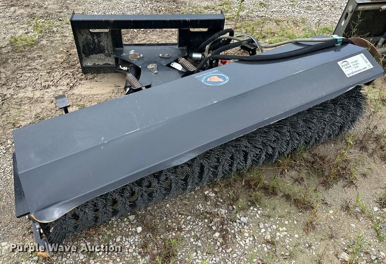 image for item DO7127 2023 Wolverine  PAB-11-72W skid steer sweeper