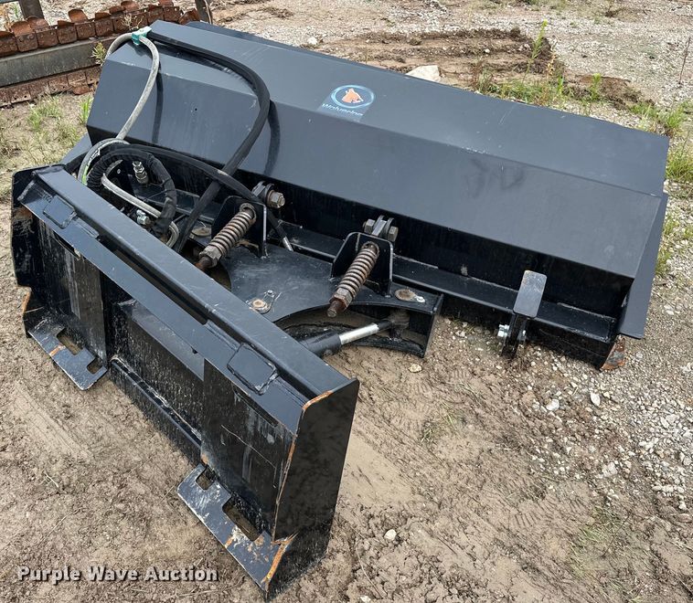 image for item DO7127 2023 Wolverine  PAB-11-72W skid steer sweeper