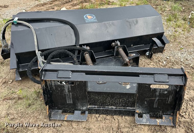 image for item DO7127 2023 Wolverine  PAB-11-72W skid steer sweeper