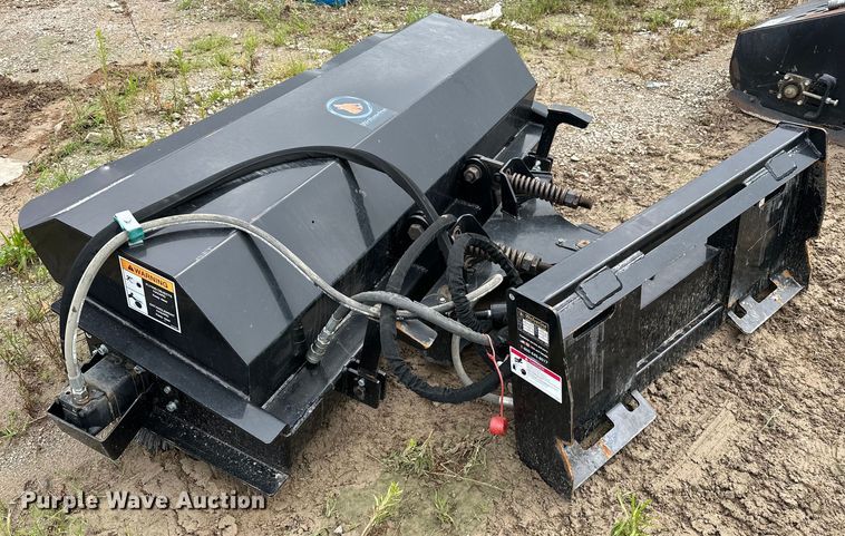 image for item DO7127 2023 Wolverine  PAB-11-72W skid steer sweeper