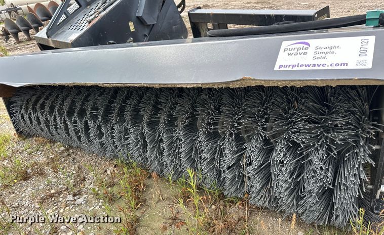 image for item DO7127 2023 Wolverine  PAB-11-72W skid steer sweeper