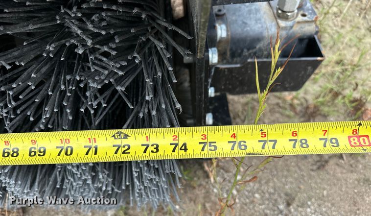 image for item DO7127 2023 Wolverine  PAB-11-72W skid steer sweeper