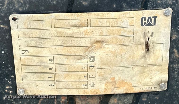 image for item DO7129 (2) Caterpillar excavator buckets