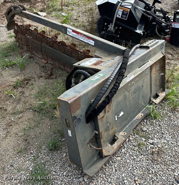 image for item DO7131 2017 Bobcat LT313 skid steer trencher