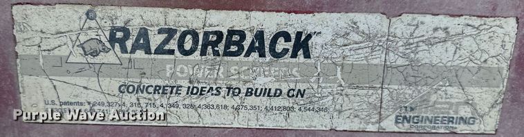 image for item DO7146 Razorback  12 ED truss screed