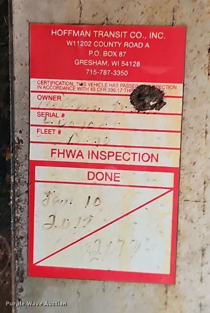 image for item DP1008 2008 XL Specialized lowboy equipment trailer