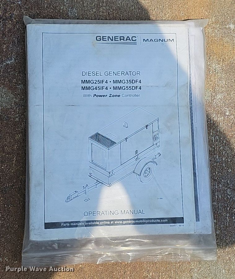 image for item DP1038 Generac Mobile Products MMG45IF4 generator