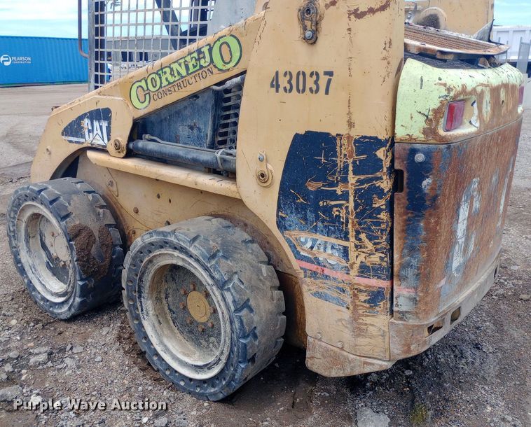 image for item DP1180 2003 Caterpillar  246 skid steer loader