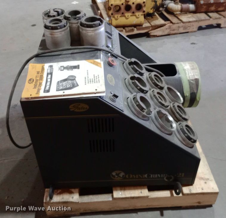 image for item DP1206 Gates Omni Crimp 21 hydraulic hose crimping machine