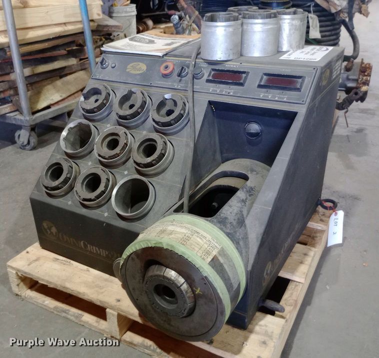 image for item DP1206 Gates Omni Crimp 21 hydraulic hose crimping machine