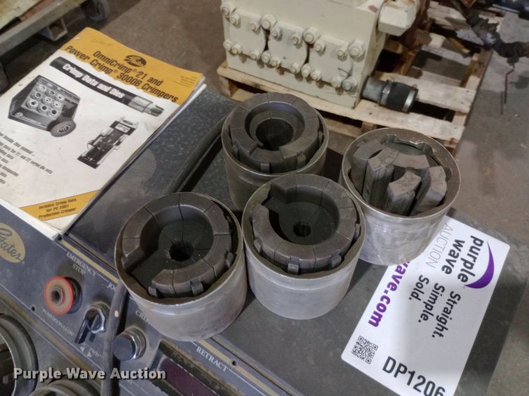 image for item DP1206 Gates Omni Crimp 21 hydraulic hose crimping machine