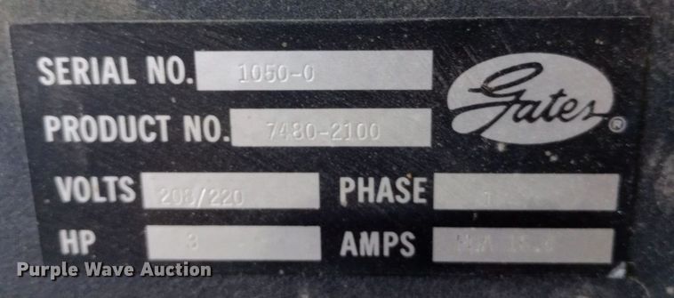 image for item DP1206 Gates Omni Crimp 21 hydraulic hose crimping machine