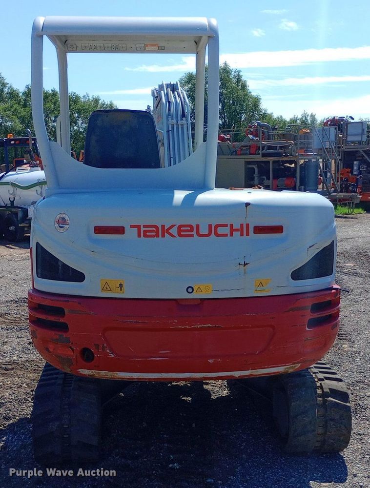 image for item DP1214 2017 Takeuchi TB240 mini excavator