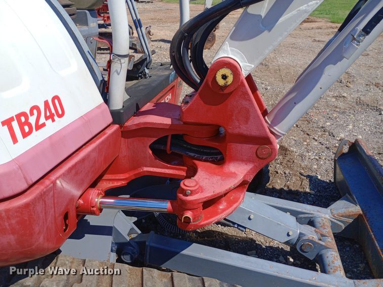image for item DP1214 2017 Takeuchi TB240 mini excavator